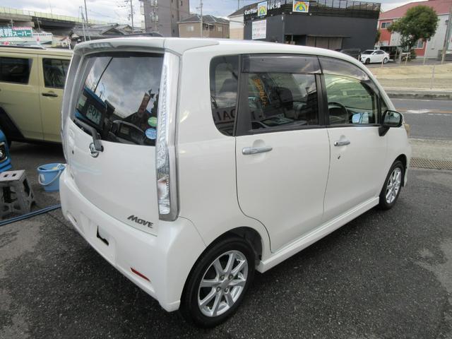 ムーヴ カスタム　Ｘ　ＳＡ　衝突安全ボディ　プッシュスタート　ＬＥＤヘッドライト　純正フルセグＴＶナビ　ＥＴＣ　バックカメラ　前ドラレコ　純正１４インチアルミ　衝突軽減システム　アイドリングストップ　パールホワイトＩＩＩ　２ＷＤ（5枚目）