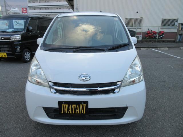 ムーヴ Xリミテッド 衝突安全ボディ アイドリングストップ ハロゲンヘッドライト オートエアコン スマートキー 純正ワンセグTVナビ バックカメラ 純正14インチアルミホイール パールホワイト ベンチシート 2WD 660(2枚目)