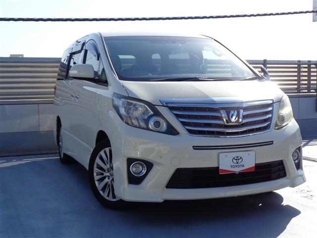 アルファード ２４０Ｓ　Ｃパッケージ　フルセグ　ＨＤＤナビ　ＤＶＤ再生　後席モニター　バックカメラ　ＥＴＣ　両側電動スライド　ＨＩＤヘッドライト　乗車定員７人　３列シート　ワンオーナー（3枚目）