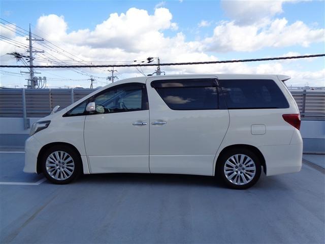 アルファード ２４０Ｓ　Ｃパッケージ　フルセグ　ＨＤＤナビ　ＤＶＤ再生　後席モニター　バックカメラ　ＥＴＣ　両側電動スライド　ＨＩＤヘッドライト　乗車定員７人　３列シート　ワンオーナー（8枚目）