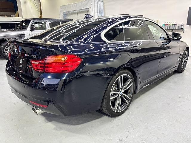 ４シリーズ ４２０ｉグランクーペ　Ｍスポーツ　１オーナー後期ＡＲＱＲＡＹ２本出マフラーＦ＆ＲカーボンスポイラーＬＥＤヘッドライト１９ＡＷ黒革シートシートヒーターパドルシフト後期ナビ地デジＴＶバックモニターＢｌｕｅｔｏｏｔｈドライビングアシスト（17枚目）