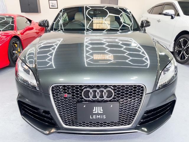 ＴＴ ＲＳプラスクーペ ベースグレード　後期最終型クワトロ４ＷＤターボＫＷ車高調４ＰＯＤ専用キャリパーリアウィング専用１９インチＡＷ白革シートＣＴＳチャージパイプカーボンエンジンカバーパドルシフト純正ナビ地デジＴＶバックカメラクルコン（8枚目）