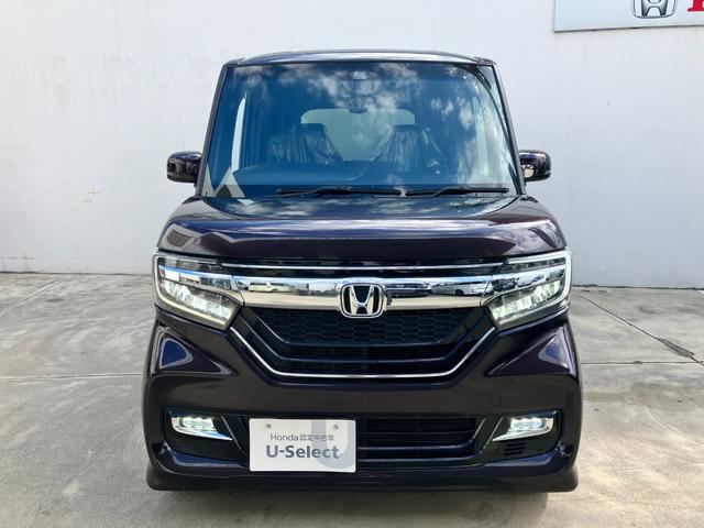 Ｎ－ＢＯＸカスタム Ｇ・ＥＸホンダセンシング　ＡＣＣフルセグナビＬＥＤヘッドフォグＲカメラＥＴＣ両側パワスラ運転席助手席シートヒータードラレコＵＳＢジャックＣＤＤＶＤ再生ＢＴサイドカーテンエアバッグ純正アルミスマキー（3枚目）
