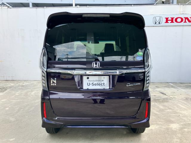 Ｎ－ＢＯＸカスタム Ｇ・ＥＸホンダセンシング　ＡＣＣフルセグナビＬＥＤヘッドフォグＲカメラＥＴＣ両側パワスラ運転席助手席シートヒータードラレコＵＳＢジャックＣＤＤＶＤ再生ＢＴサイドカーテンエアバッグ純正アルミスマキー（5枚目）