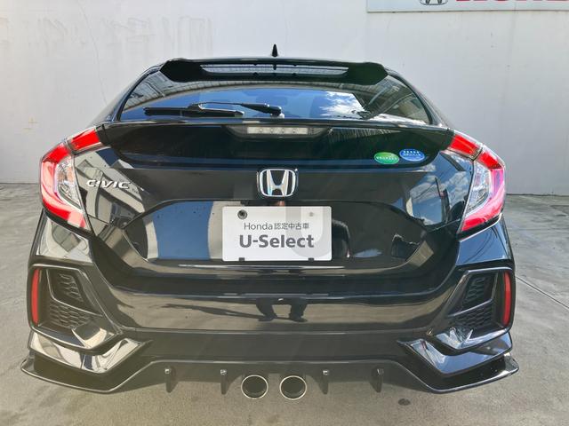 シビック ハッチバック フルセグナビ6MTLEDヘッドRカメラETCサイドカーテンエアバッグ運転席助手席シートヒーター運転席助手席パワーシート電制PオートブレーキホールドBTミュージックラックCDDVD再生スマキー(5枚目)