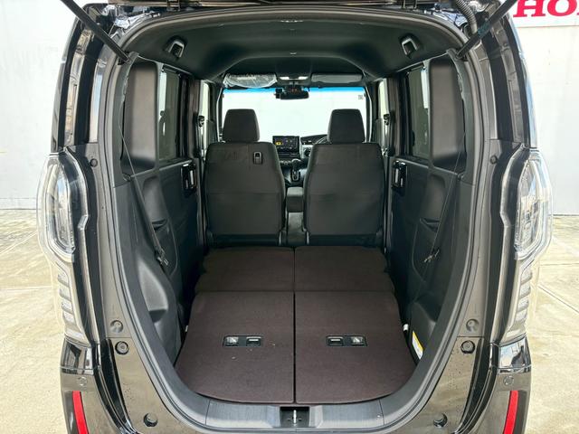 Ｎ－ＢＯＸカスタム Ｇ・Ｌホンダセンシング　ＡＣＣ社外フルセグナビＬＥＤヘッドＲカメラ左リアパワスラＥＴＣサイドカーテンエアバッグ前方ドラレコ純正アルミオートエアコンＢＴスマキー（9枚目）