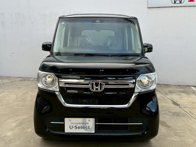 Ｎ－ＢＯＸ Ｌ　ＡＣＣフルセグナビＬＥＤヘッドＲカメラ左リアパワスラ運転席助手席シートヒーターオートエアコン電制ＰオートブレーキホールドＰセンサーシートバックテーブルＢＴミュージックラックＣＤＤＶＤ再生スマキー（3枚目）