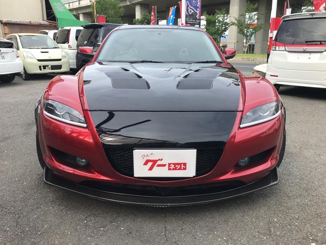 マツダ ｒｘ ８ タイプｓ ６ｍｔ エアロ アルミ ｇｔウィング ツートン ｂｏｄｙ ｓｈｏｐ ｔａｋａｉ 中古車なら グーネット中古車