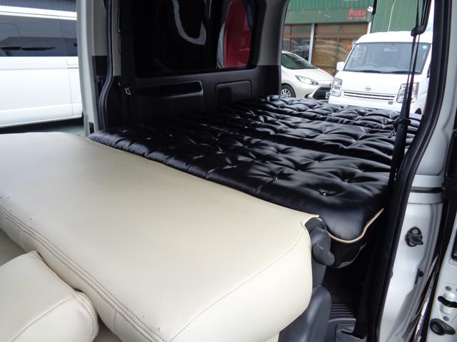 ハイエースバン スーパーGL ダークプライム ディーゼル・後席モニター・社外ナビ・バックモニター・前後ドライブレコーダー・レーザー・ETC・リアベット仕様・社外シートカバー・(21枚目)