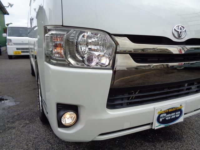 ハイエースバン スーパーGL ダークプライム ディーゼル・後席モニター・社外ナビ・バックモニター・前後ドライブレコーダー・レーザー・ETC・リアベット仕様・社外シートカバー・(32枚目)