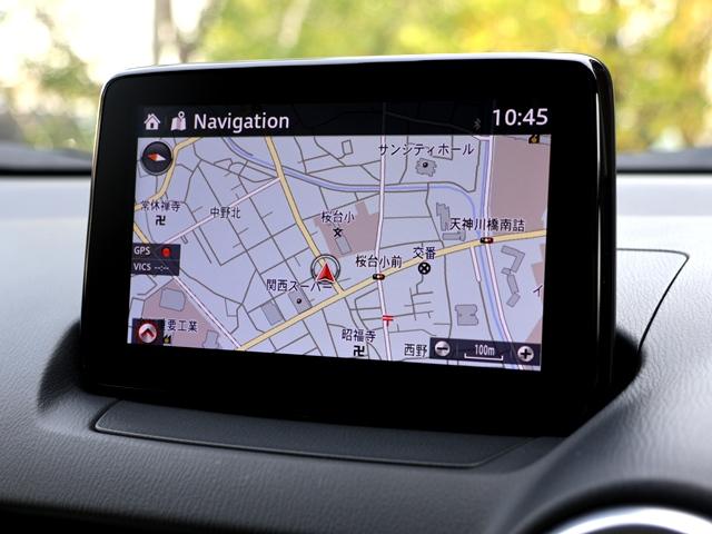 CX-3 20S エクスクルーシブモッズ 4WD 禁煙車 革 BOSE 純正SDナビ アラウンドビューモニター B/S/Fカメラ LEDオートライト 全車速ACC 衝突軽減ブレーキ 障害物センサー HUD BSM ドラレコ スマートキー(3枚目)