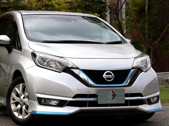 ノート e-パワー メダリスト エマージェンシーブレーキ 禁煙車 純正SDナビ/フルセグ/BR アラウンドビュー バック/サイド/フロントカメラ ドラレコ LEDオートライト デジタルインナーミラー インテリキー 純正15AW(28枚目)