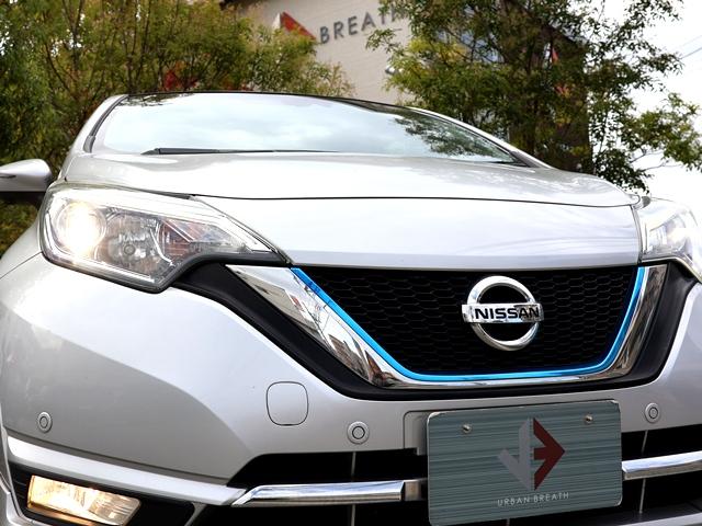 ノート e-パワー メダリスト エマージェンシーブレーキ 禁煙車 純正SDナビ/フルセグ/BR アラウンドビュー バック/サイド/フロントカメラ ドラレコ LEDオートライト デジタルインナーミラー インテリキー 純正15AW(29枚目)