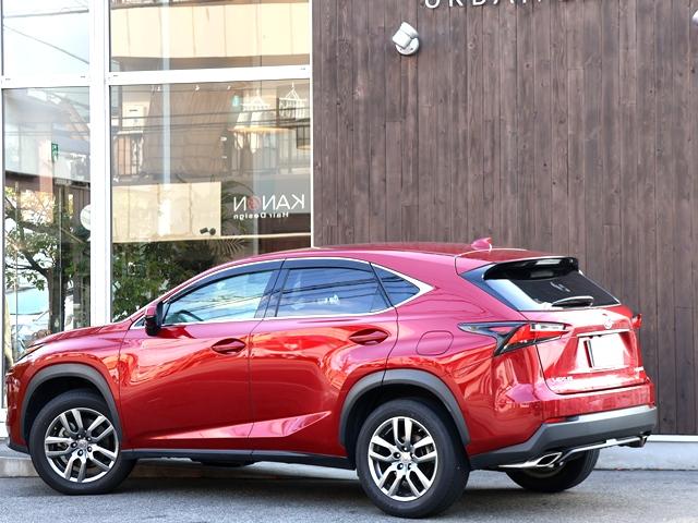 NX NX200t Iパッケージ 赤革 全車速ACC 衝突軽減ブレーキ 障害物センサー 三眼LEDオートライト メーカーナビ/フルセグ バック/サイドカメラ スマートキー/プッシュスタート パワーシート シートヒーター 純正18AW(5枚目)