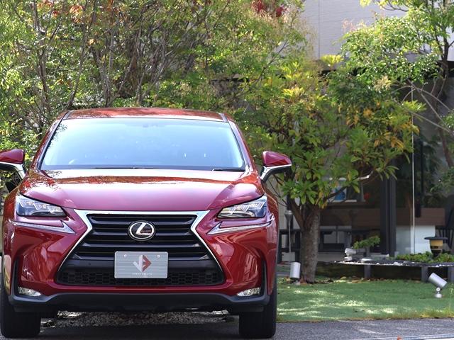 NX NX200t Iパッケージ 赤革 全車速ACC 衝突軽減ブレーキ 障害物センサー 三眼LEDオートライト メーカーナビ/フルセグ バック/サイドカメラ スマートキー/プッシュスタート パワーシート シートヒーター 純正18AW(7枚目)