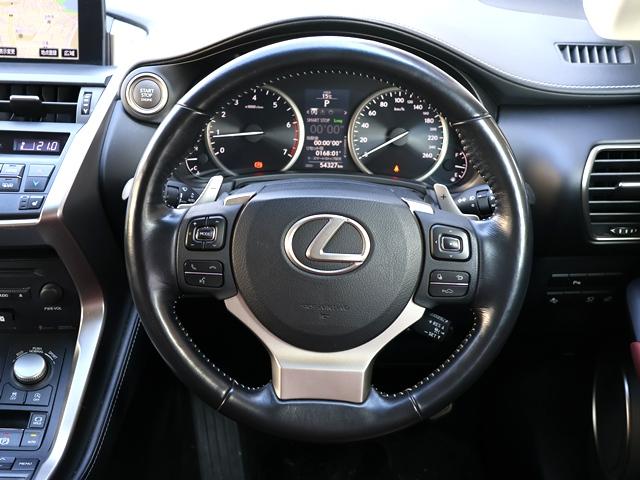 NX NX200t Iパッケージ 赤革 全車速ACC 衝突軽減ブレーキ 障害物センサー 三眼LEDオートライト メーカーナビ/フルセグ バック/サイドカメラ スマートキー/プッシュスタート パワーシート シートヒーター 純正18AW(14枚目)