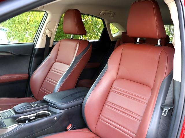 NX NX200t Iパッケージ 赤革 全車速ACC 衝突軽減ブレーキ 障害物センサー 三眼LEDオートライト メーカーナビ/フルセグ バック/サイドカメラ スマートキー/プッシュスタート パワーシート シートヒーター 純正18AW(75枚目)