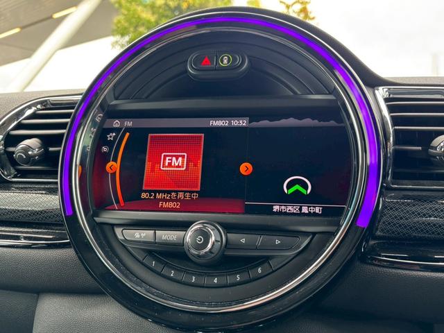 ＭＩＮＩ クーパー　クラブマン　禁煙　バックカメラ　ツートン　メーカーナビ　ＥＴＣ　レーダークルーズ　レーンキープ　衝突軽減　スマートキー２個（26枚目）