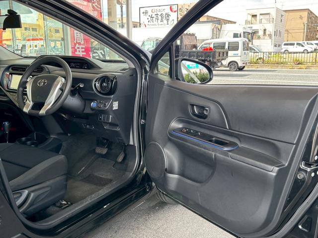 アクア Ｓ　禁煙　ナビ／ＡＶＮ－ＳＺ０５ｉＷ　フルセグＴＶ　プッシュスタート　電格ミラー　ＥＴＣ　スマートキー（15枚目）