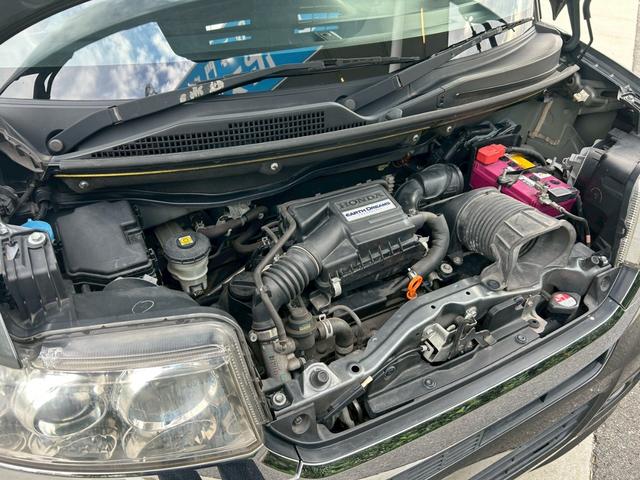 N-BOX+カスタム G・ターボAパッケージ 禁煙 純正ナビ/VXM-145VFi フルセグテレビ バックカメラ 両側パワースライドドア クルーズコントロール パドルシフト ETC 電格ミラー スマートキー プッシュスタート 14インチアルミ(12枚目)