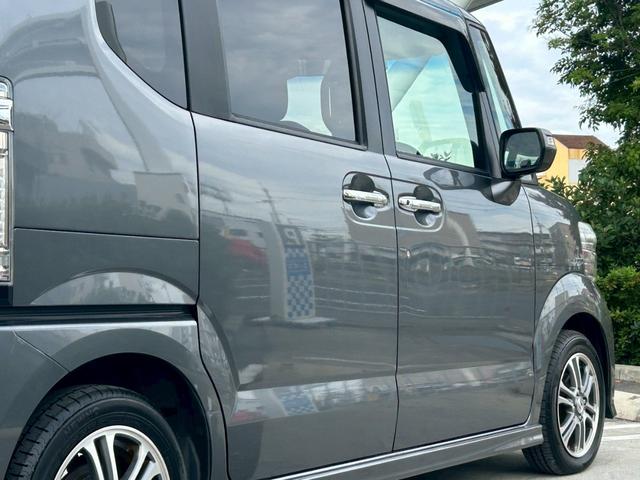 N-BOX+カスタム G・ターボAパッケージ 禁煙 純正ナビ/VXM-145VFi フルセグテレビ バックカメラ 両側パワースライドドア クルーズコントロール パドルシフト ETC 電格ミラー スマートキー プッシュスタート 14インチアルミ(52枚目)