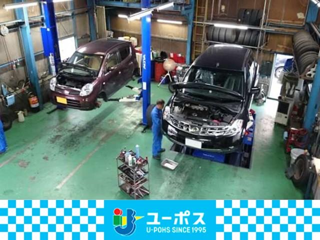 ご購入いただいたお車には必ず点検整備を行った後にご納車となっております。外部の認定指定工場にて法定点検を行い車検に通過しないようなお車の販売は行っておりません。安心してご購入頂けます！