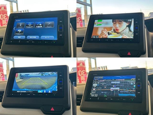 Ｎ－ＢＯＸ Ｌ　ワンオーナー　禁煙　ナビ／ＶＸＭ－２１４ＶＦｉ　バックカメラ　フルセグＴＶ　シートヒーター　片側電動スライドア　レーダークルーズ　レーンアシスト　衝突軽減　前ドラレコ　ＥＴＣ（6枚目）