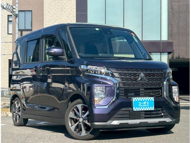 ｅＫクロススペース Ｇ　プラスエディション　禁煙　純正９インチナビ／ＭＭ３２０Ｄ－ＬＭ　全周囲モニター　フルセグテレビ　両側パワースライドドア　シートヒーター　ＥＴＣ　電格ミラー　クリアランスソナー　スマートキー二個　１５インチアルミ（10枚目）