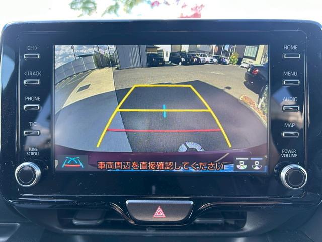 ヤリス X 禁煙 ディスプレイオーディオ/ナビ・TV付き バックカメラ ETC 衝突軽減システム レーダークルーズ レーンキーピング 電格ミラー 社外14インチアルミ(28枚目)