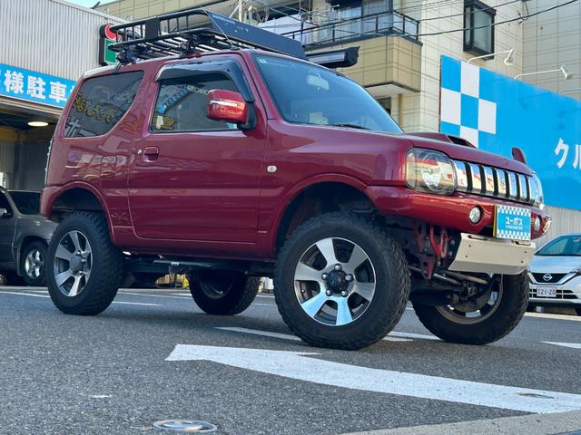 ジムニー クロスアドベンチャーＸＣ　ユーザー買取禁煙カロッツリアナビフルセグ地デジＴＶＥＴＣＲカメラオーニングルーフキャリアＤ席レカロシート（純正有）リフトアップラダーオーニング外マフラー外ＬＥＤ（ヘッドフォグテール）デイライトツイータ（46枚目）