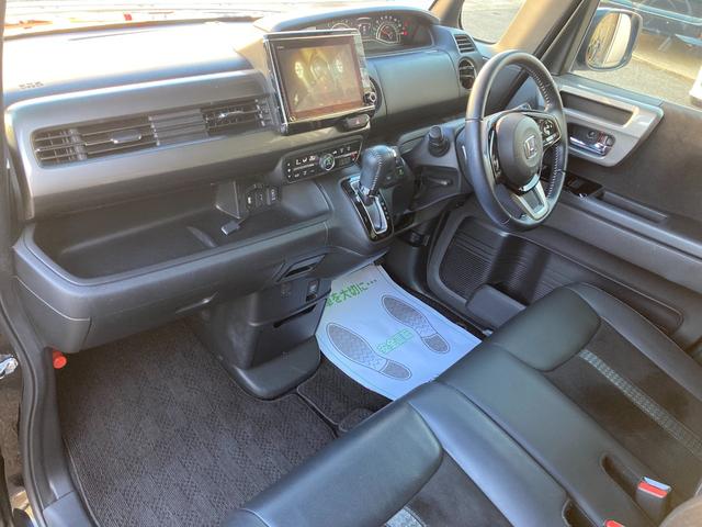 Ｎ－ＢＯＸカスタム Ｌターボ　スタイル＋ブラック　新車保証継承付／１オーナー／Ｇａｔｈｅｒｓ（ナビ＆１０．１インチ後席モニター＆ナビ連動ドラレコ＆ＥＴＣ２．０）／地デジＴＶ／Ｂカメラ／両側パワスラ／ＬＥＤヘッドライト／シートヒーター／スマキー２本（23枚目）