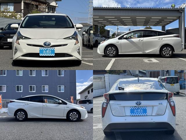 プリウス A ディーラーOPナビ/バックモニター/スマートキー/衝突軽減システム/レーンキーピング/レーダークルーズ/ETC/HUD/BSM/(2枚目)