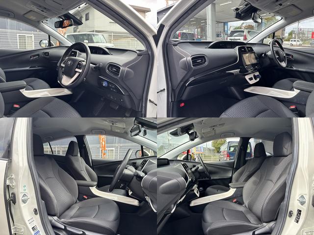 プリウス A ディーラーOPナビ/バックモニター/スマートキー/衝突軽減システム/レーンキーピング/レーダークルーズ/ETC/HUD/BSM/(7枚目)