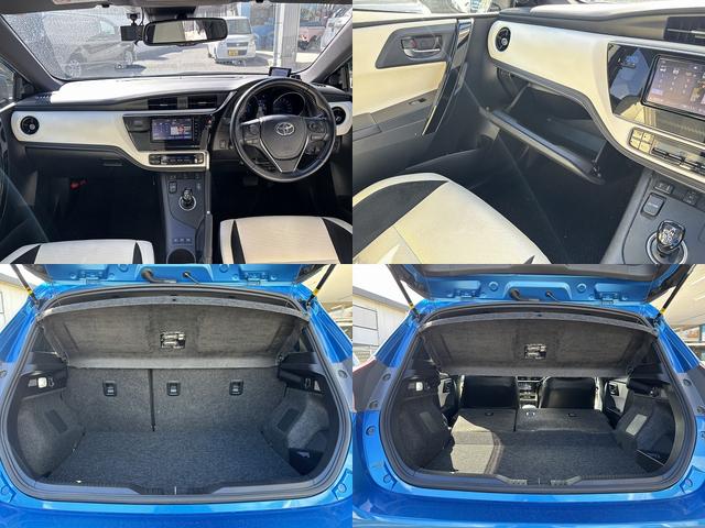 オーリス ハイブリッドGパッケージ ディーラーOPナビ/バックモニター//シートヒーター/白黒コンビシート/セーフティーセンス/スマートキー/ETC/(3枚目)