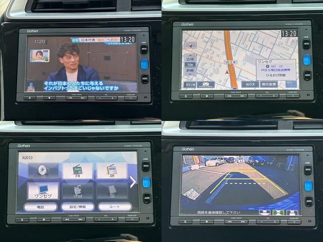 フィットハイブリッド Fパッケージ ワンオーナー/ディーラーOPナビ/バックモニター/電格ミラー/ETC/スマートキー2本/(6枚目)