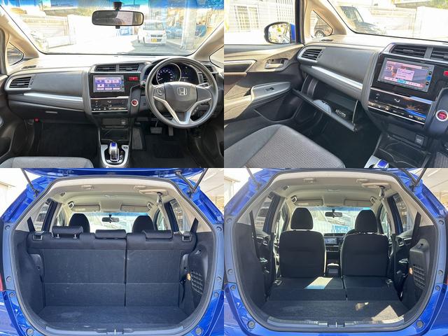 フィットハイブリッド Fパッケージ ワンオーナー/ディーラーOPナビ/バックモニター/電格ミラー/ETC/スマートキー2本/(9枚目)