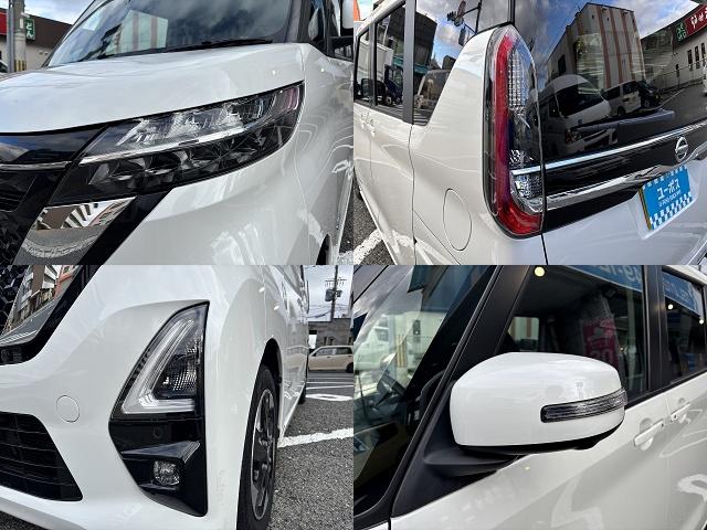 ルークス ハイウェイスター　Ｘ　１オーナー・禁煙車・全周囲モニター・Ｒカメラ・左側パワースライドドア・ＥＴＣ・純１４インチアルミホイール・外ナビ・外フルセグＴＶ・電格ミラー（21枚目）