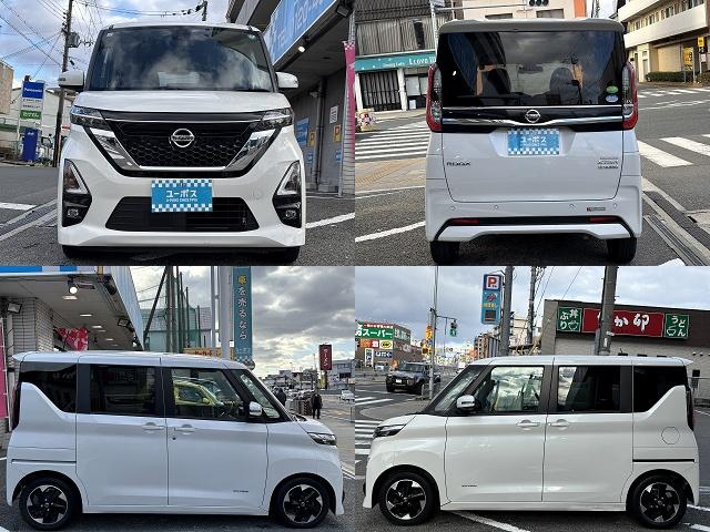ルークス ハイウェイスター　Ｘ　１オーナー・禁煙車・全周囲モニター・Ｒカメラ・左側パワースライドドア・ＥＴＣ・純１４インチアルミホイール・外ナビ・外フルセグＴＶ・電格ミラー（22枚目）