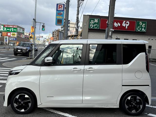 ルークス ハイウェイスター　Ｘ　１オーナー・禁煙車・全周囲モニター・Ｒカメラ・左側パワースライドドア・ＥＴＣ・純１４インチアルミホイール・外ナビ・外フルセグＴＶ・電格ミラー（29枚目）