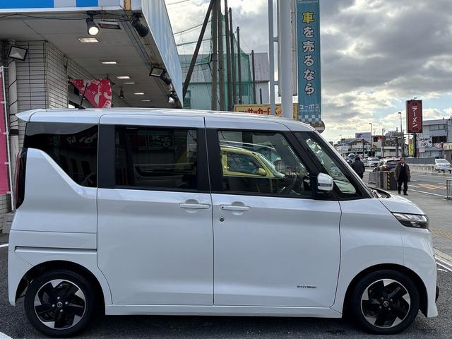 ルークス ハイウェイスター　Ｘ　１オーナー・禁煙車・全周囲モニター・Ｒカメラ・左側パワースライドドア・ＥＴＣ・純１４インチアルミホイール・外ナビ・外フルセグＴＶ・電格ミラー（32枚目）