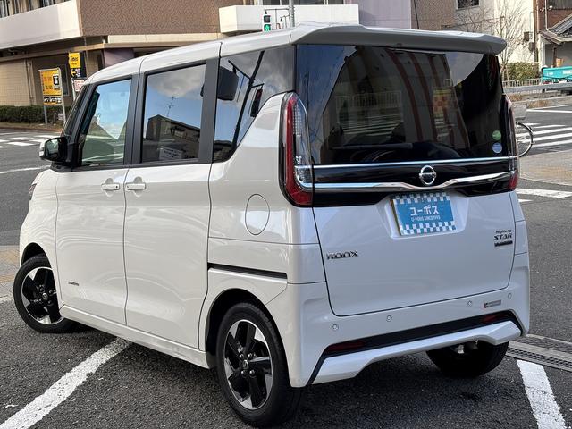 ルークス ハイウェイスター　Ｘ　１オーナー・禁煙車・全周囲モニター・Ｒカメラ・左側パワースライドドア・ＥＴＣ・純１４インチアルミホイール・外ナビ・外フルセグＴＶ・電格ミラー（37枚目）