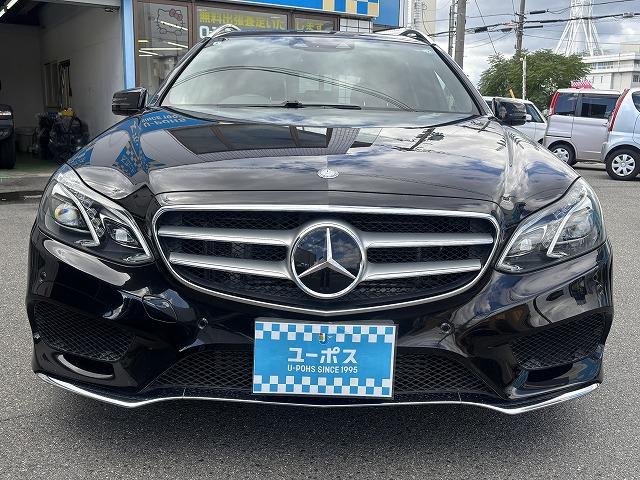 Ｅクラスステーションワゴン Ｅ２２０ブルーテック　ステーションワゴン　アバンＧ　メーカーＯＰナビ・バックカメラ・前席パワーシート・ルーフレール・シートヒーター・パワーバックドア・スマートキー２本・レーンキーピング・衝突軽減システム・ＢＳＭ・ＬＥＤヘッドライト・クリアランスソナー（6枚目）