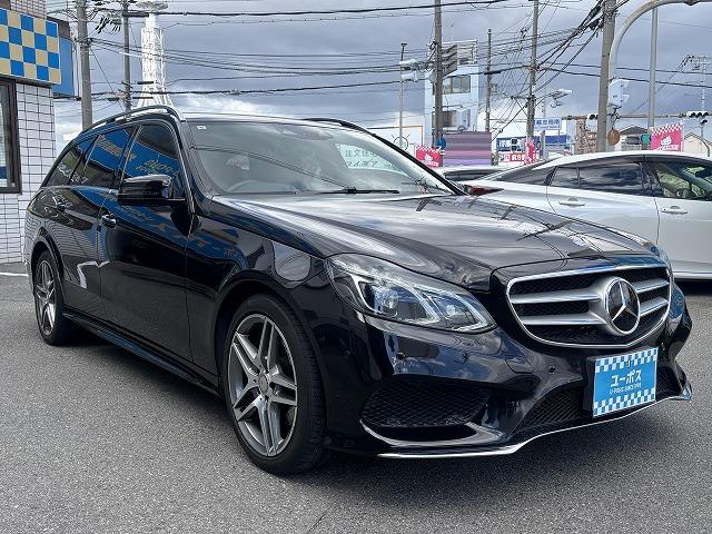 Ｅクラスステーションワゴン Ｅ２２０ブルーテック　ステーションワゴン　アバンＧ　メーカーＯＰナビ・バックカメラ・前席パワーシート・ルーフレール・シートヒーター・パワーバックドア・スマートキー２本・レーンキーピング・衝突軽減システム・ＢＳＭ・ＬＥＤヘッドライト・クリアランスソナー（8枚目）