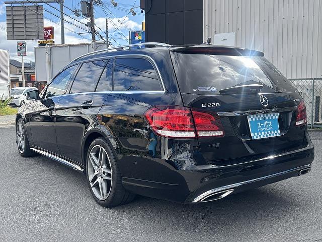 Ｅクラスステーションワゴン Ｅ２２０ブルーテック　ステーションワゴン　アバンＧ　メーカーＯＰナビ・バックカメラ・前席パワーシート・ルーフレール・シートヒーター・パワーバックドア・スマートキー２本・レーンキーピング・衝突軽減システム・ＢＳＭ・ＬＥＤヘッドライト・クリアランスソナー（9枚目）
