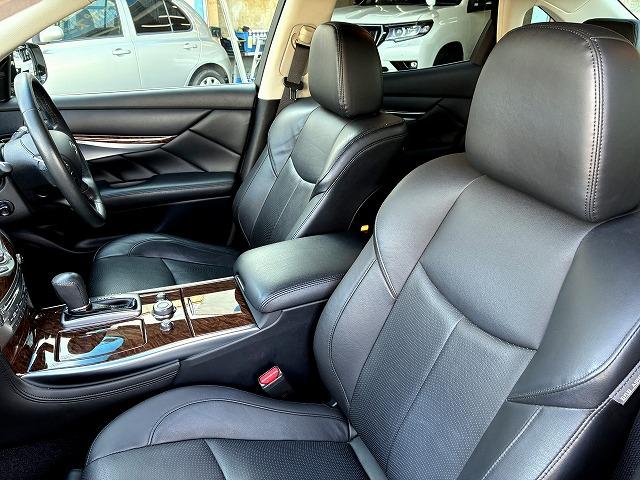 フーガ ２５０ＧＴ　メーカーＯＰナビ・ＬＥＤヘッドライト・コーナーセンサー・禁煙車・革シート・全周囲モニター・Ｆ席シート・エアーシート・シートヒーター・レーダークルーズ・ＥＴＣ（16枚目）