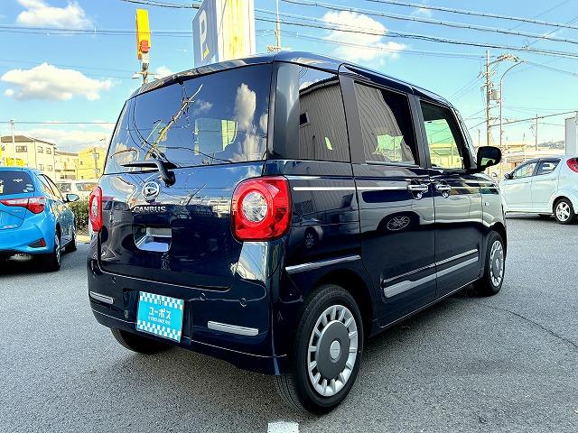 ムーヴキャンバス セオリーＧ　ワンオーナー・ディーラーナビ（ＴＶ・ナビ）・禁煙車・両側パワースライドドア・衝突軽減システム・レーンキーピング・シートヒーター・ＥＴＣ（5枚目）