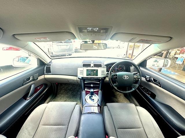 マークX 250G ディーラーナビ・F席パワーシート・ドライブレコーダー・Rカメラ・ETC・パワーウィンドウ・パワーステアリング(10枚目)