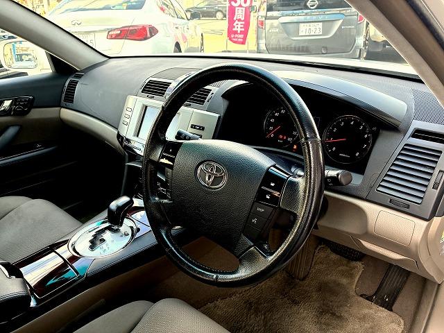 マークX 250G ディーラーナビ・F席パワーシート・ドライブレコーダー・Rカメラ・ETC・パワーウィンドウ・パワーステアリング(11枚目)