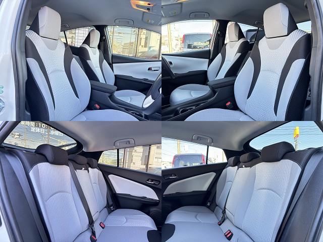 プリウス Sセーフティプラス 純正SDナビ(NSZT-W66T)・バックカメラ・ドライブレコーダー・ヘッドアップディスプレイ・スマートキー2本・ETC・衝突軽減システム・レーダークルーズ・純正アルミホイール・フォグランプ・(40枚目)