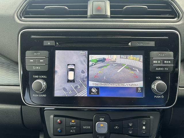 リーフ G ワンオーナー・純正ナビ・全周囲モニター・デジタルインナ-ミラ-・BSM・パーキングアシスト・プロパイロット・スマートキー2本・ETC・ルーフラックツートン色・バックカメラ・取扱説明書有・充電ケーブル(21枚目)